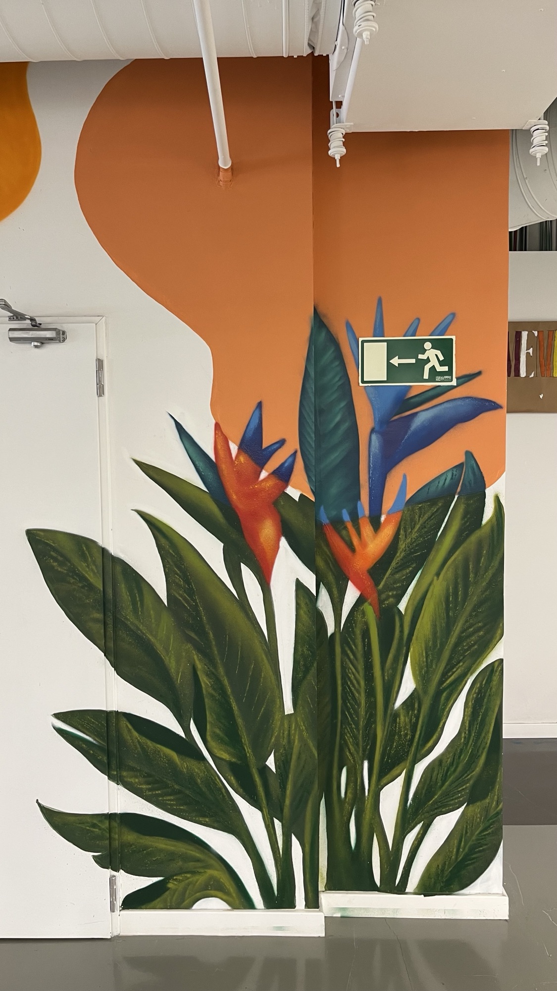 Mural by Matt & Tea