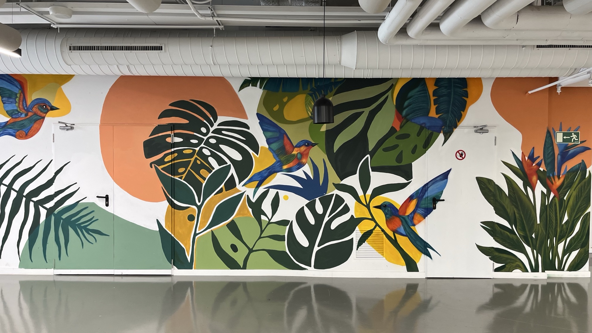 Mural by Matt & Tea