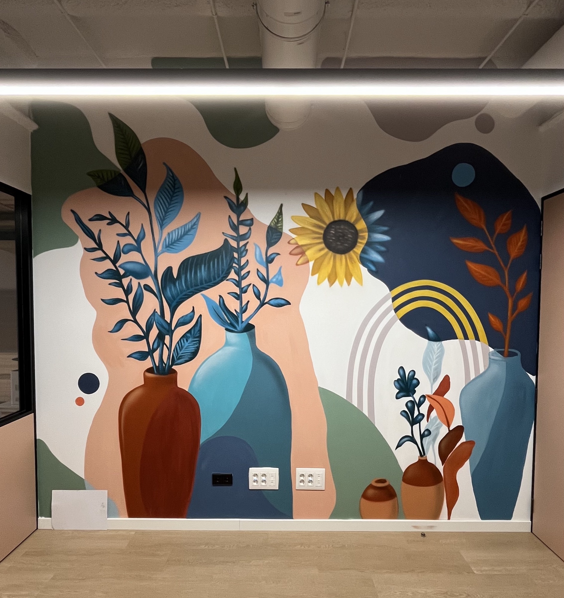 Mural by Matt & Tea