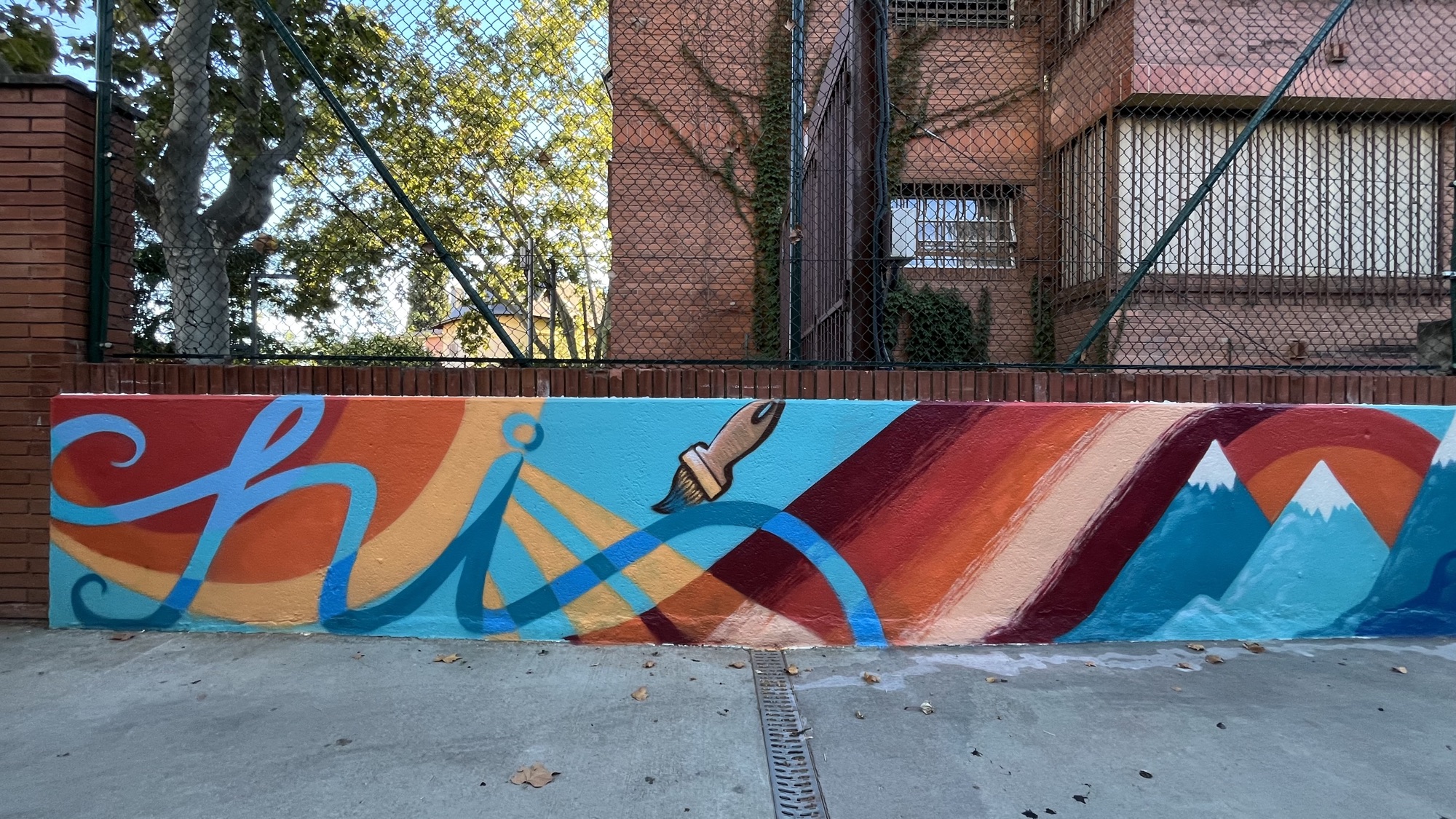 Mural by Matt & Tea
