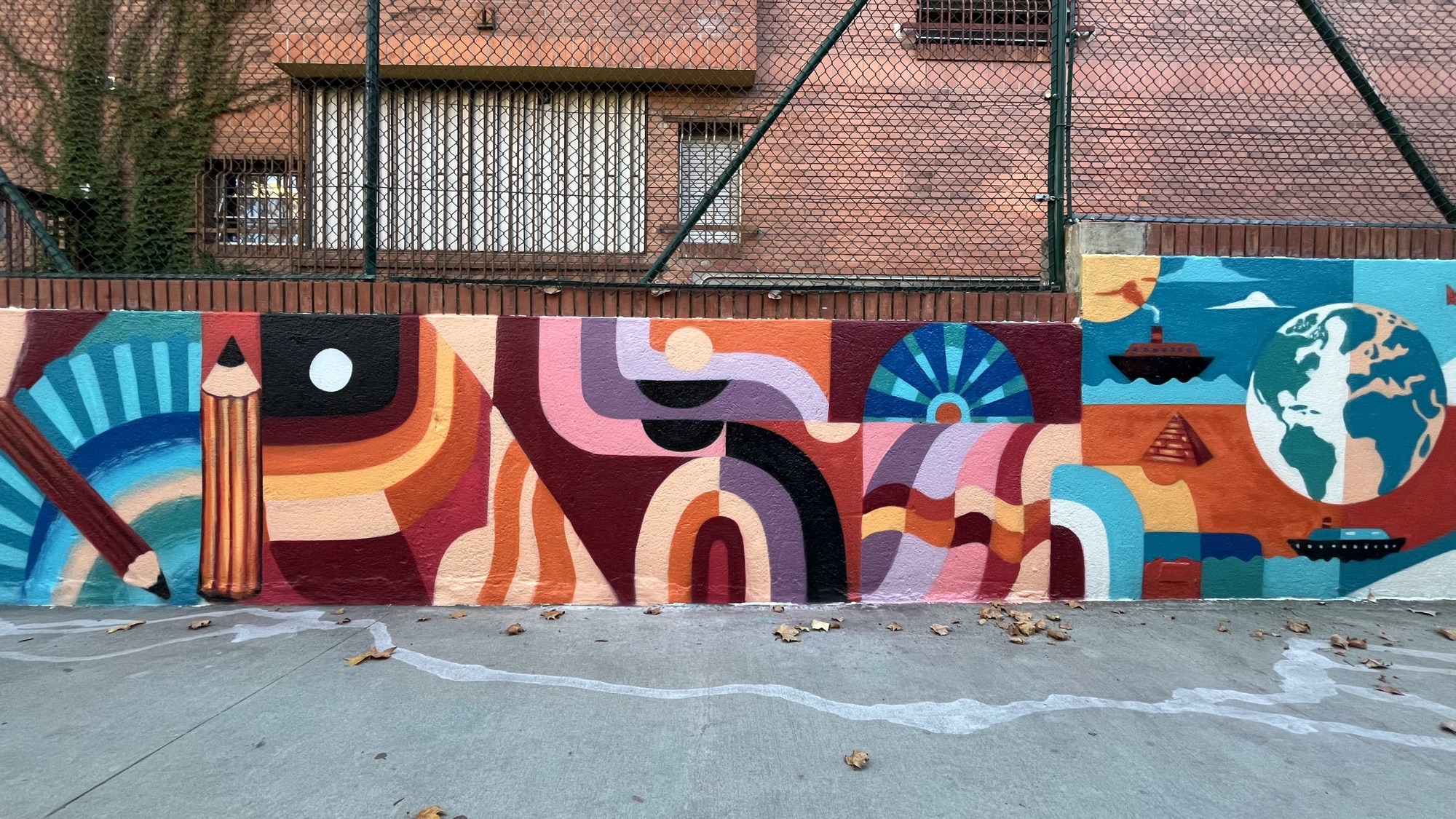 Mural by Matt & Tea