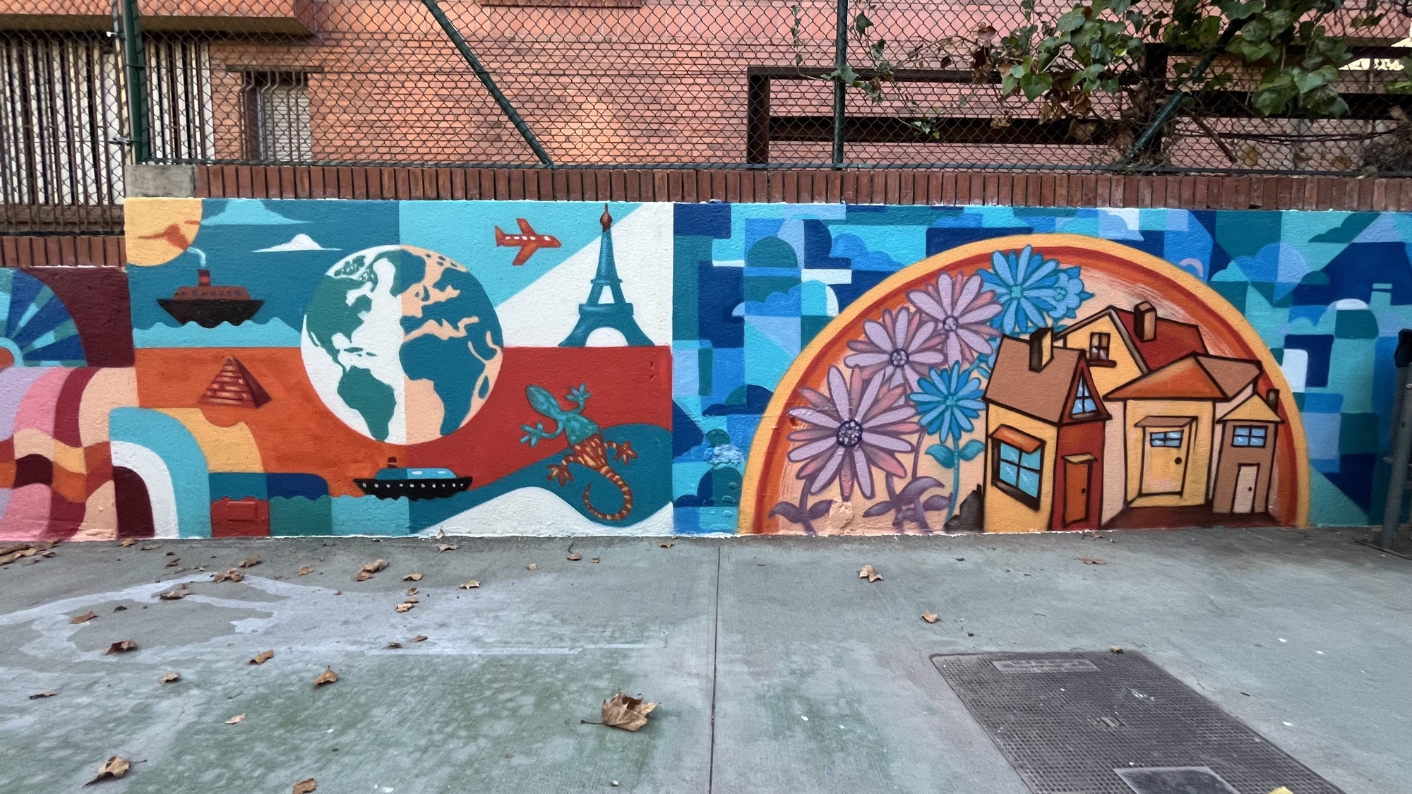 Mural by Matt & Tea